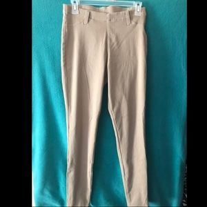 Faded Glory Khaki Pants - stretchy jegging